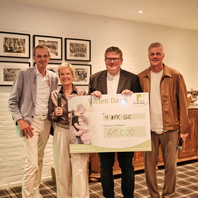 61.000 € für den guten Zweck. 🧡⛳ Ein großartiger Tag beim @its_for_kids_official Charity-Golfturnier: eine…